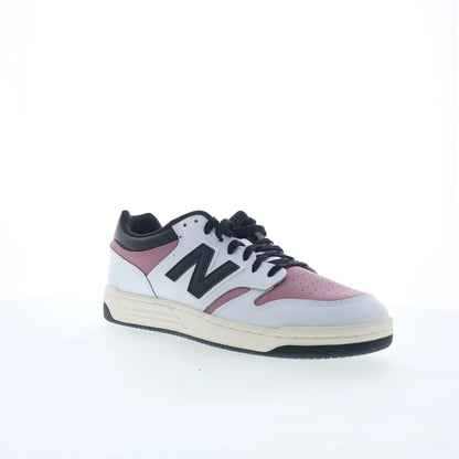 New Balance 480 BB480LTE Mens White Leather Lifestyle Sneakers Shoes