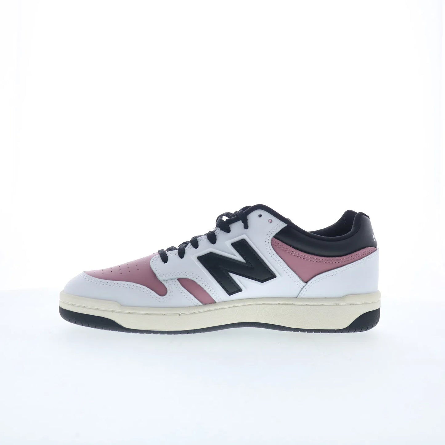 New Balance 480 BB480LTE Mens White Leather Lifestyle Sneakers Shoes