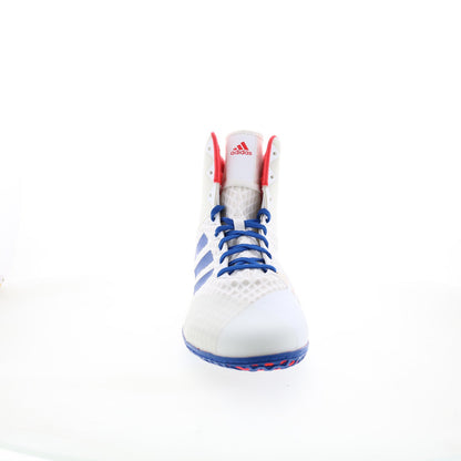 Adidas Mat Wizard 4 BC0533 Mens White Synthetic Athletic Wrestling Shoes