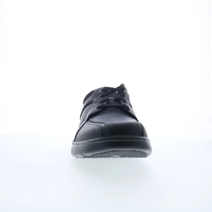 Clarks Bradley Walk 26153332 Mens Black Wide Oxfords & Lace Ups Casual Shoes
