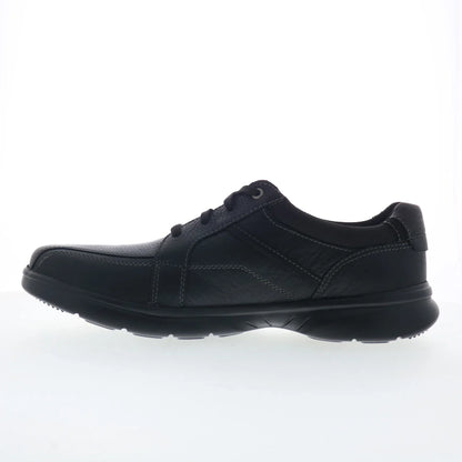 Clarks Bradley Walk 26153332 Mens Black Wide Oxfords & Lace Ups Casual Shoes