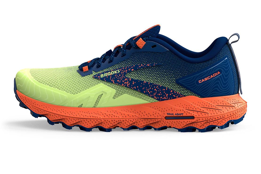Cascadia 17 Men's Trail :Sharp Green | Navy