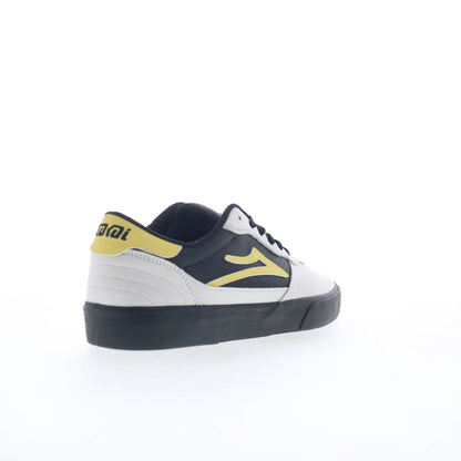 Lakai Cambridge Mens White Suede Lace Up Skate Inspired Sneakers Shoes