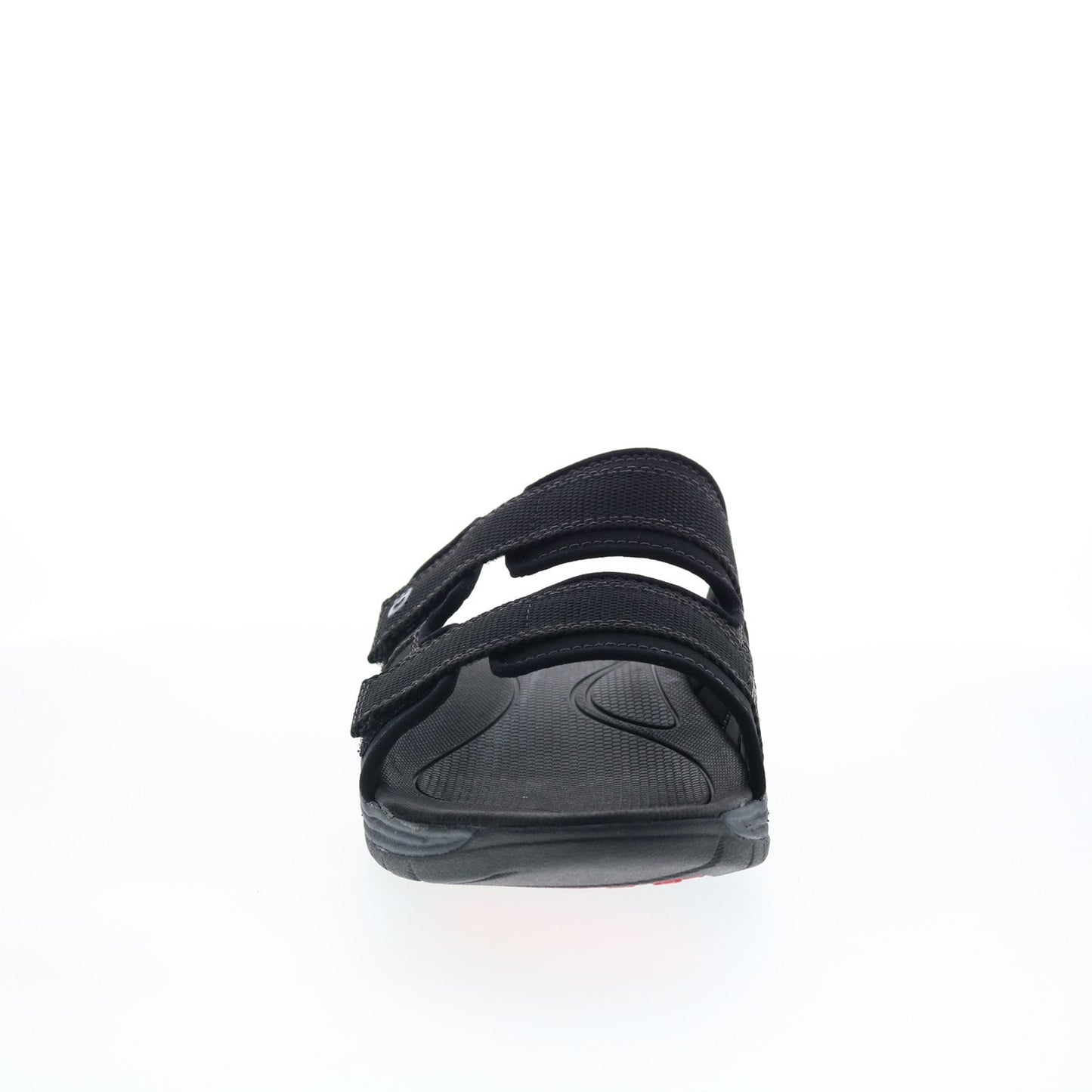 Dunham Newport Slide Water Friendly Mens Black Extra Wide 4E Sandals Shoes