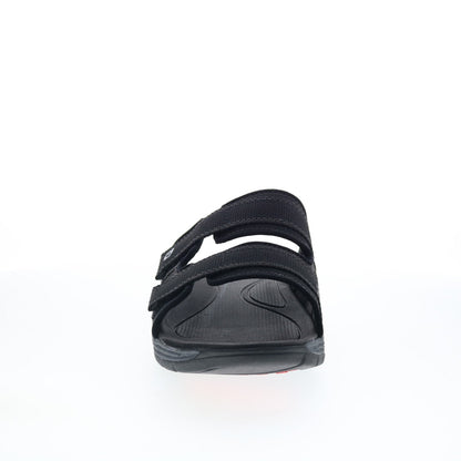 Dunham Newport Slide Water Friendly Mens Black Extra Wide 4E Sandals Shoes