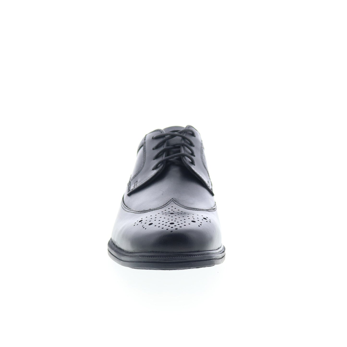 Rockport Taylor Wingtip Mens Black Wide Oxfords Wingtip & Brogue Shoes