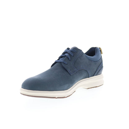Rockport Total Motion City Plain Toe Mens Blue Oxfords Plain Toe Shoes