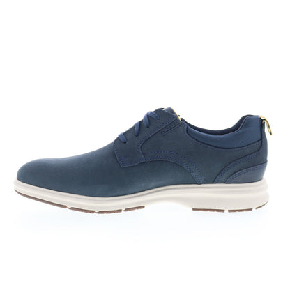 Rockport Total Motion City Plain Toe Mens Blue Oxfords Plain Toe Shoes