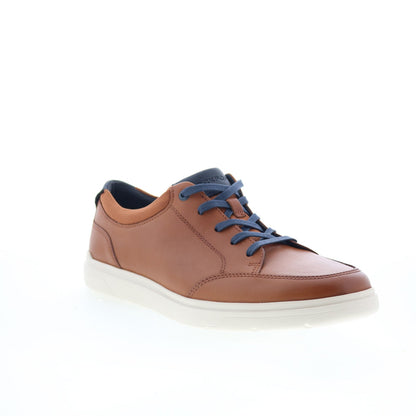 Rockport Total Motion Court Blucher Mens Brown Wide Sneakers Shoes