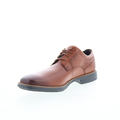 Rockport Next Gen Plain Toe Mens Brown Oxfords & Lace Ups Plain Toe Shoes
