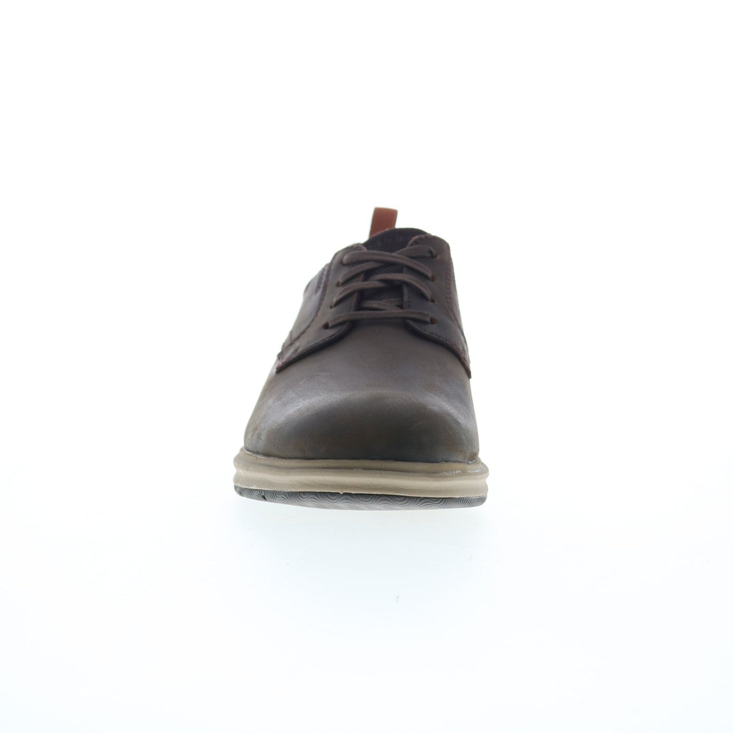 Rockport Total Motion City Plain Toe Mens Brown Wide Oxfords Plain Toe Shoes