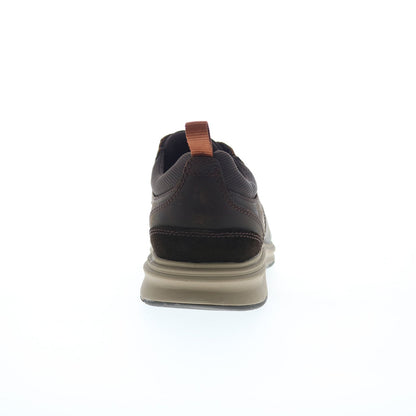 Rockport Total Motion City Plain Toe Mens Brown Wide Oxfords Plain Toe Shoes