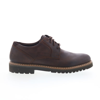 Rockport Maverick Plain Toe Oxford Mens Brown Oxfords Plain Toe Shoes