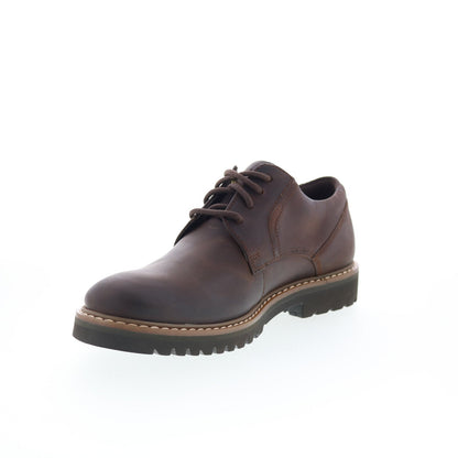 Rockport Maverick Plain Toe Oxford Mens Brown Oxfords Plain Toe Shoes