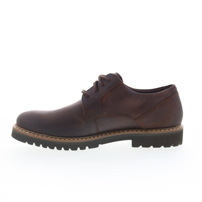 Rockport Maverick Plain Toe Oxford Mens Brown Oxfords Plain Toe Shoes