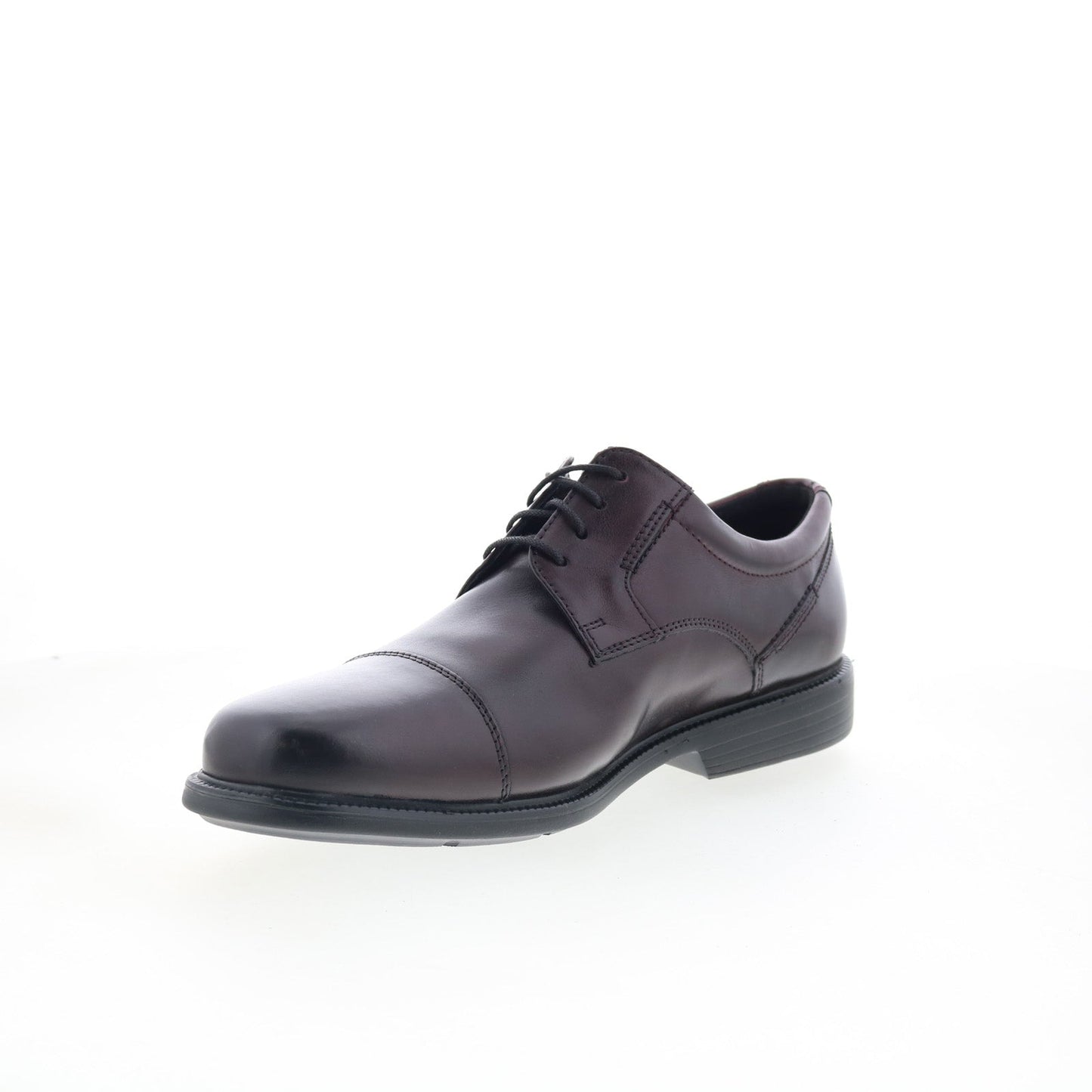 Rockport Charles Road Cap Toe CJ5032 Mens Burgundy Oxfords Cap Toe Shoes