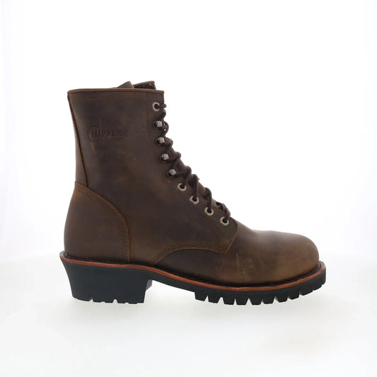 Chippewa Classic 2.0 Steel Toe Logger NC2091 Mens Brown Work & Safety Boots