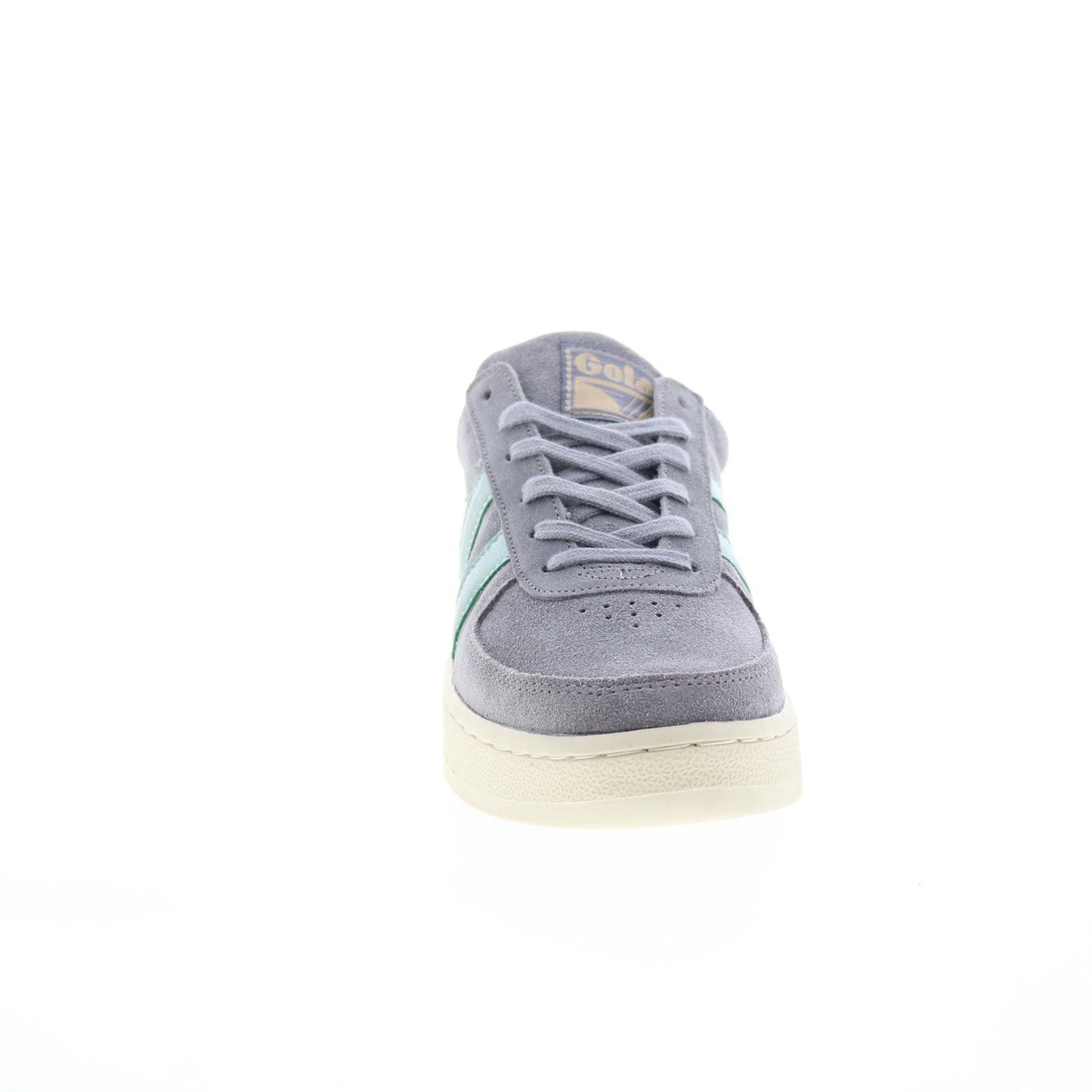 Gola Grandslam Flame CLB398 Womens Gray Suede Lace Up Lifestyle Sneakers Shoes