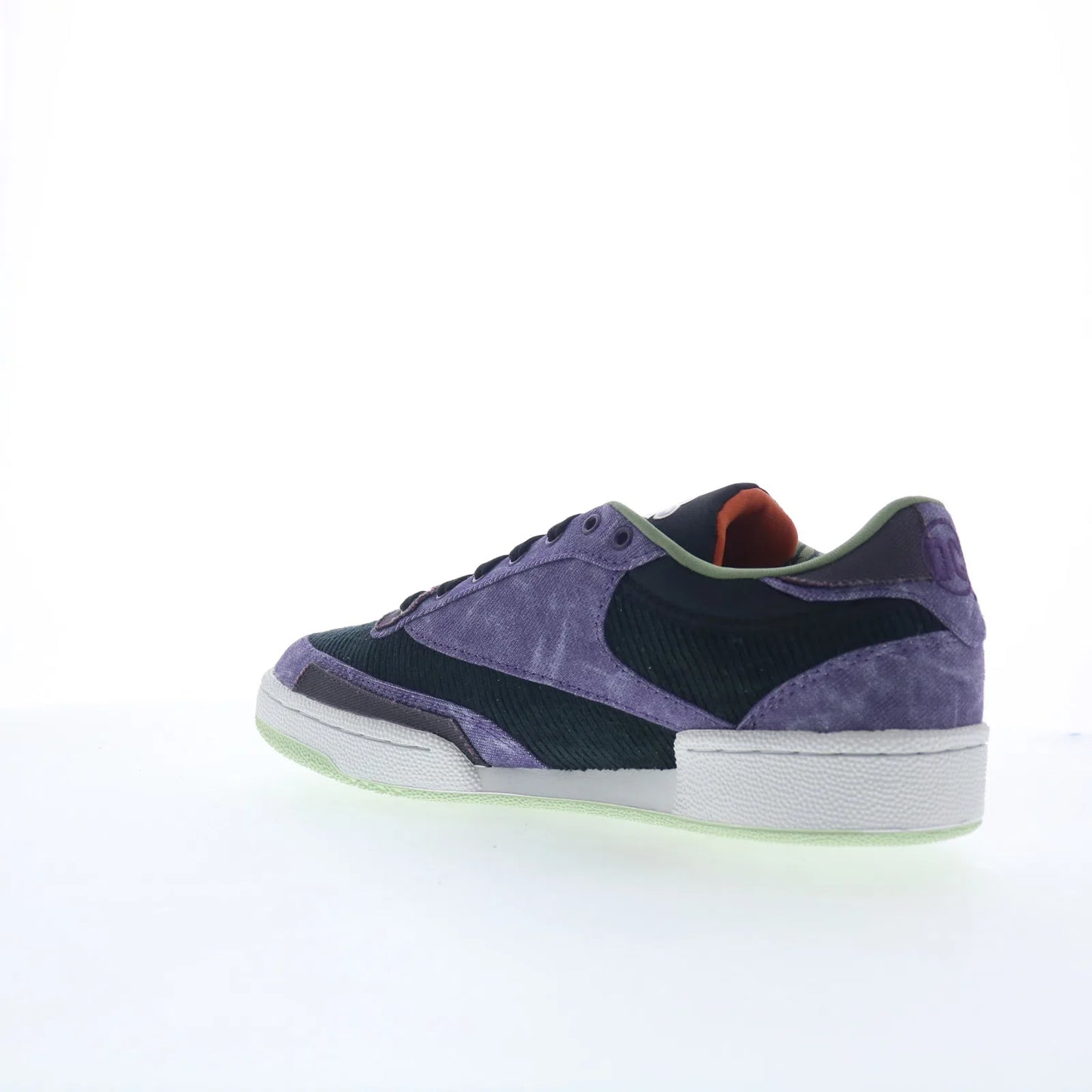Reebok Club C 85 DC Comics Joker Mens Purple Canvas Lifestyle Sneakers Shoes