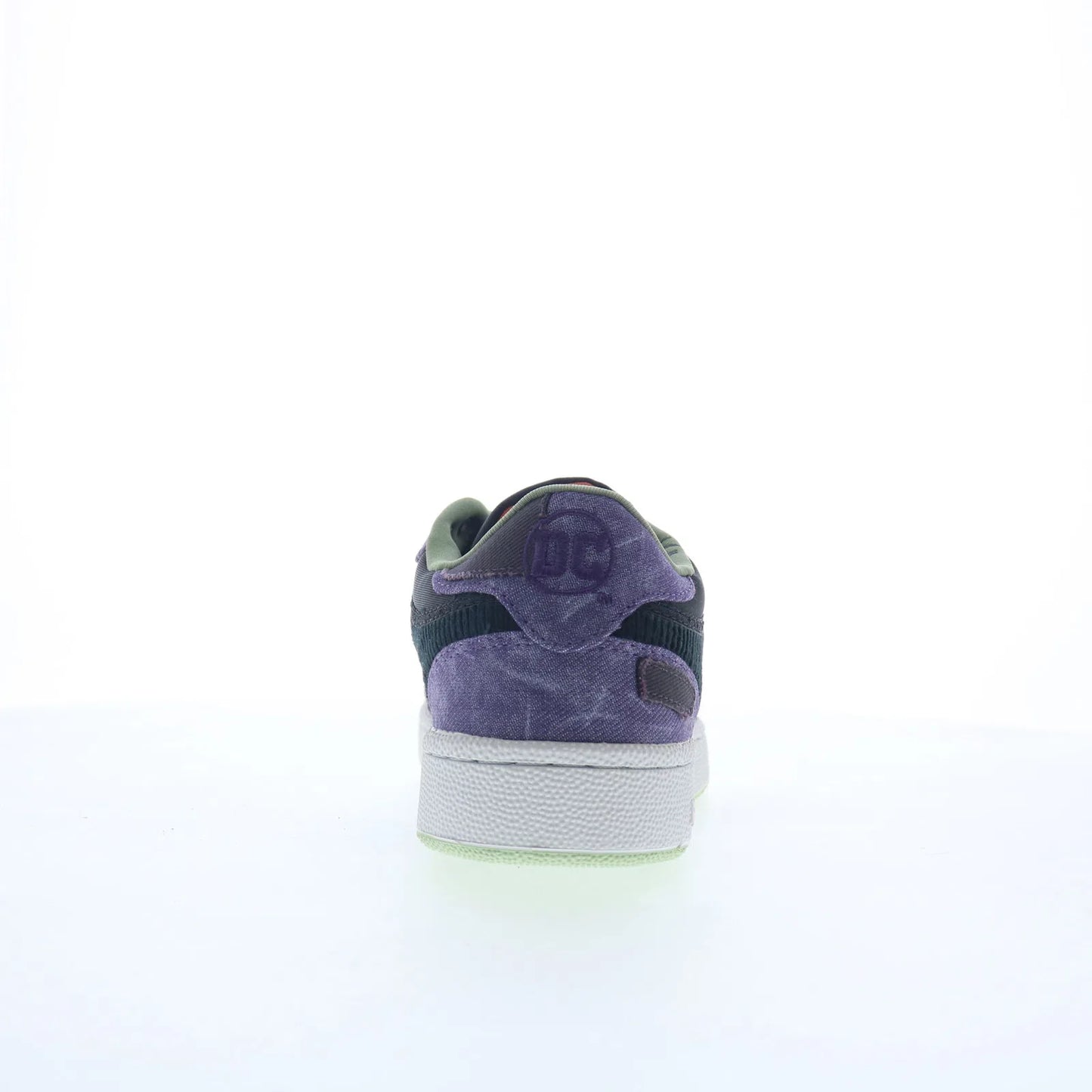 Reebok Club C 85 DC Comics Joker Mens Purple Canvas Lifestyle Sneakers Shoes