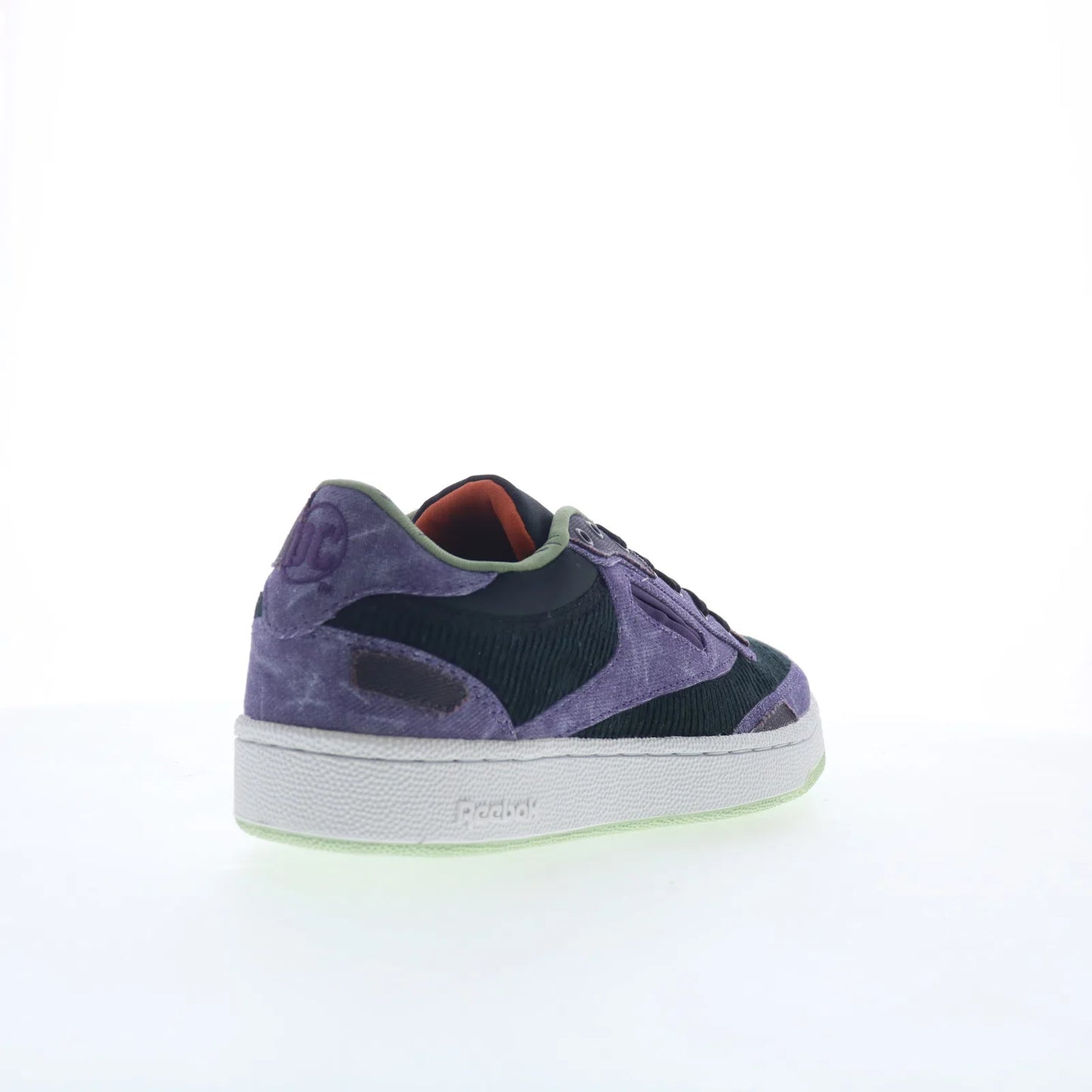 Reebok Club C 85 DC Comics Joker Mens Purple Canvas Lifestyle Sneakers Shoes