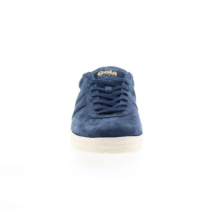Gola Trainer Suede CMA558 Mens Blue Suede Lace Up Lifestyle Sneakers Shoes