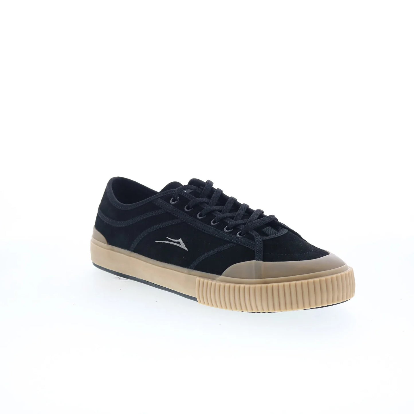 Lakai Conrad Elite Mens Black Suede Lace Up Skate Inspired Sneakers Shoes