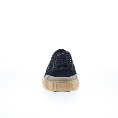 Lakai Conrad Elite Mens Black Suede Lace Up Skate Inspired Sneakers Shoes