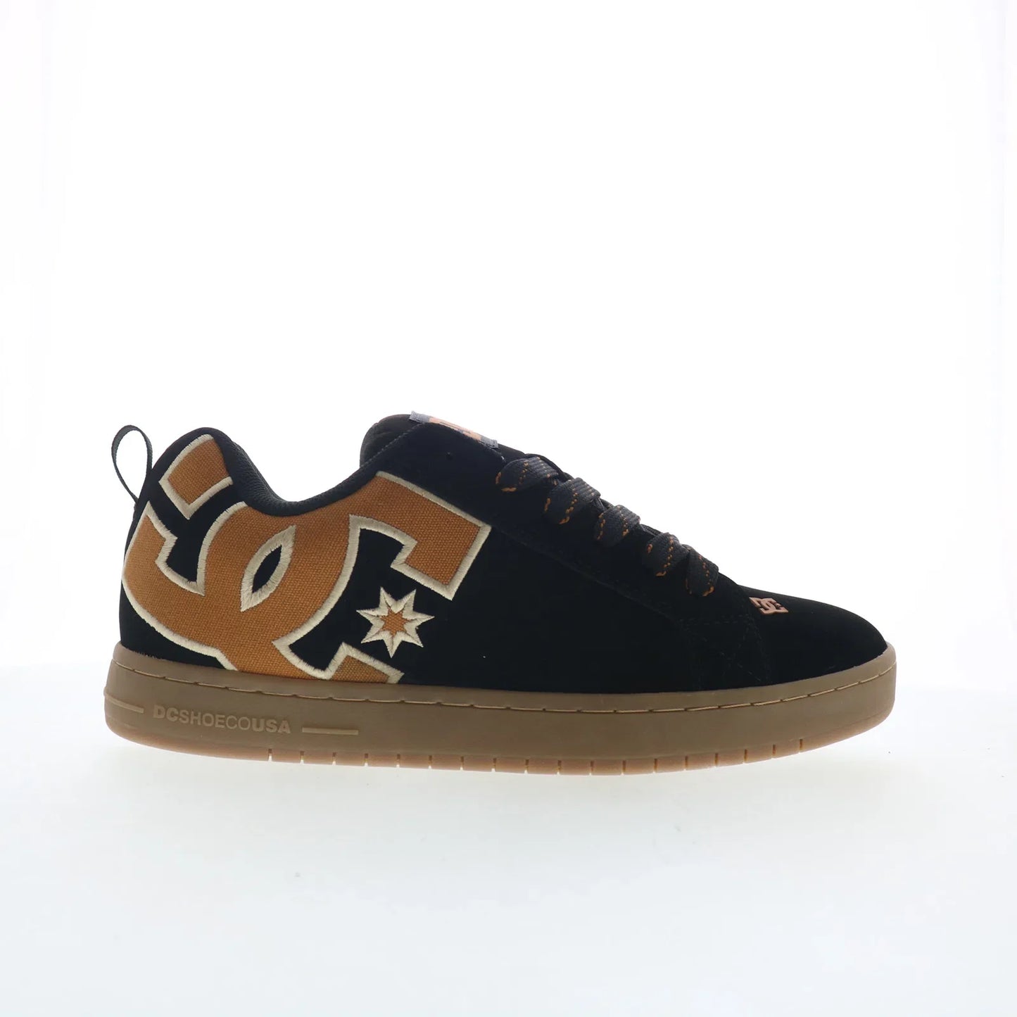 DC Court Graffik DC01661009-BKWHEA Mens Black Skate Inspired Sneakers Shoes