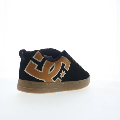 DC Court Graffik DC01661009-BKWHEA Mens Black Skate Inspired Sneakers Shoes