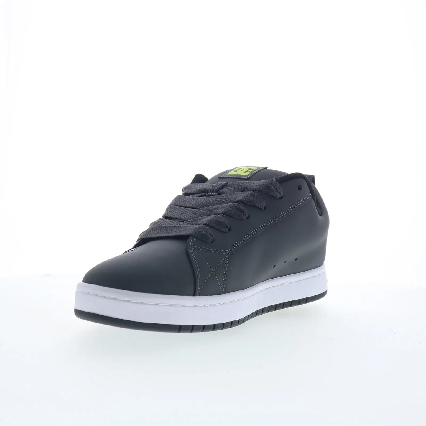 DC Court Graffik DC01661032-GYBKGN Mens Gray Skate Inspired Sneakers Shoes