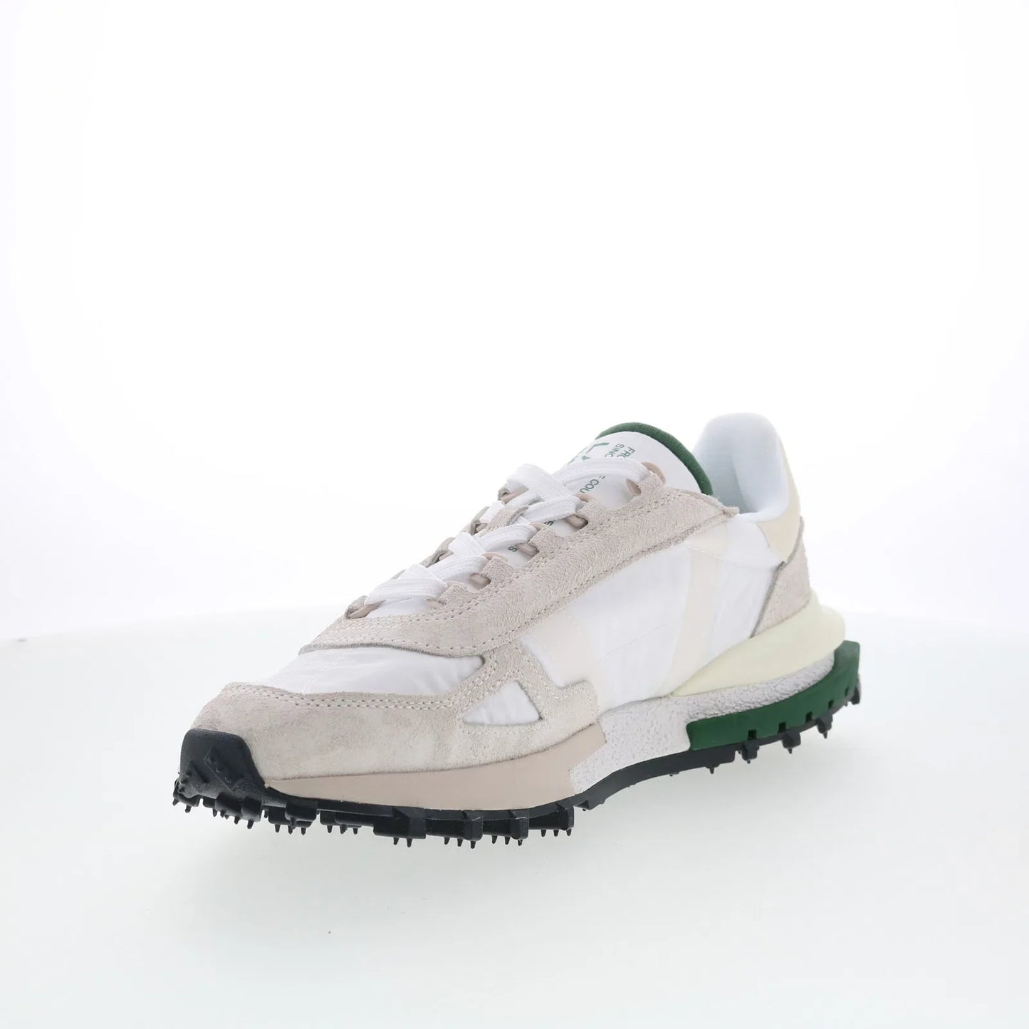 Lacoste Elite Active 1262 SMA Mens White Suede Lifestyle Sneakers Shoes