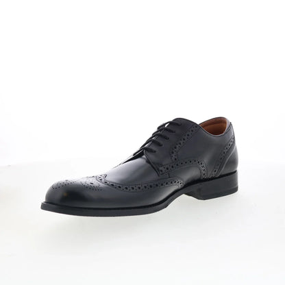 Clarks Craft Arlo Limit Mens Black Wide Oxfords & Lace Ups Wingtip Shoes