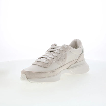 Clarks Craft Pace 26179691 Mens White Leather Lifestyle Sneakers Shoes