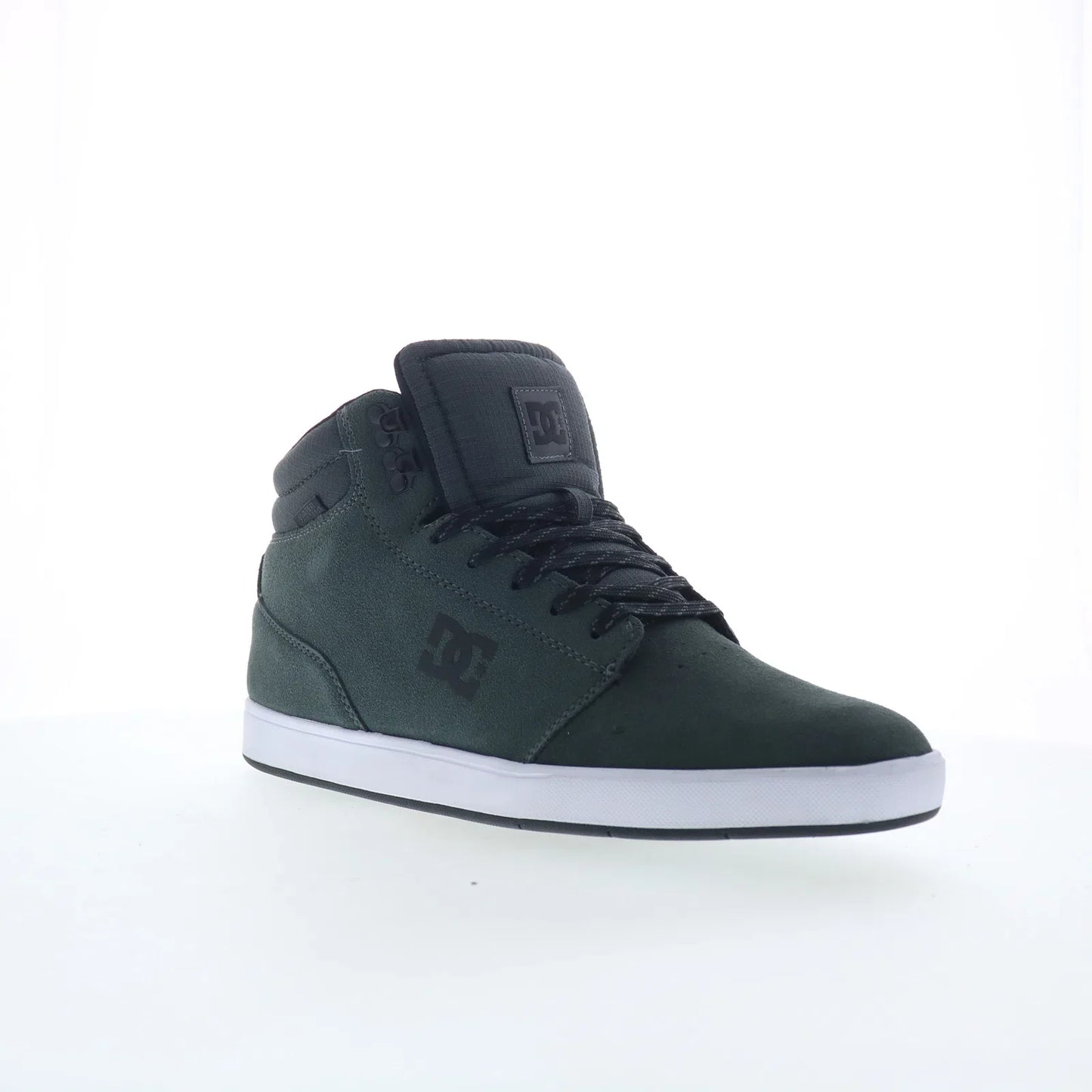 DC Crisis 2 HI WNT ADYS100700-CHR Mens Gray Skate Inspired Sneakers Shoes
