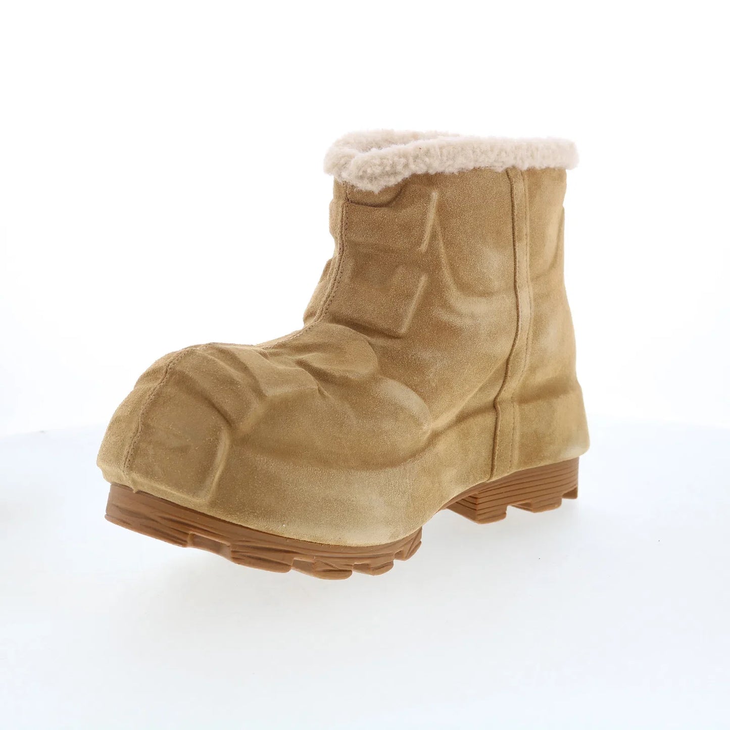 Diesel D-Hammer CH MD Mens Beige Suede Slip On Ankle Boots