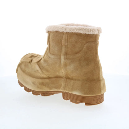 Diesel D-Hammer CH MD Mens Beige Suede Slip On Ankle Boots