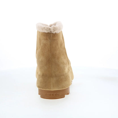 Diesel D-Hammer CH MD Mens Beige Suede Slip On Ankle Boots