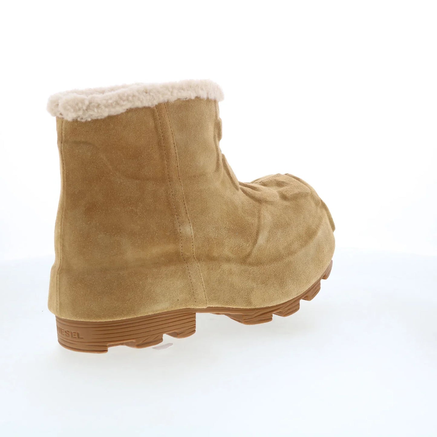 Diesel D-Hammer CH MD Mens Beige Suede Slip On Ankle Boots