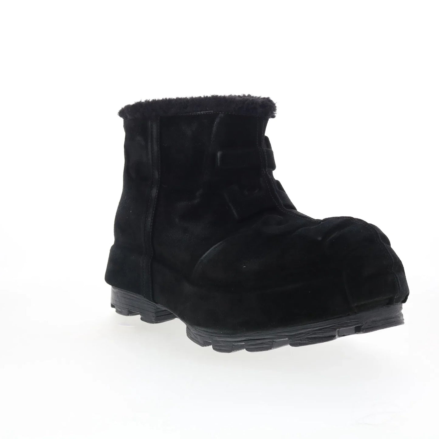 Diesel D-Hammer CH MD Mens Black Suede Slip On Ankle Boots