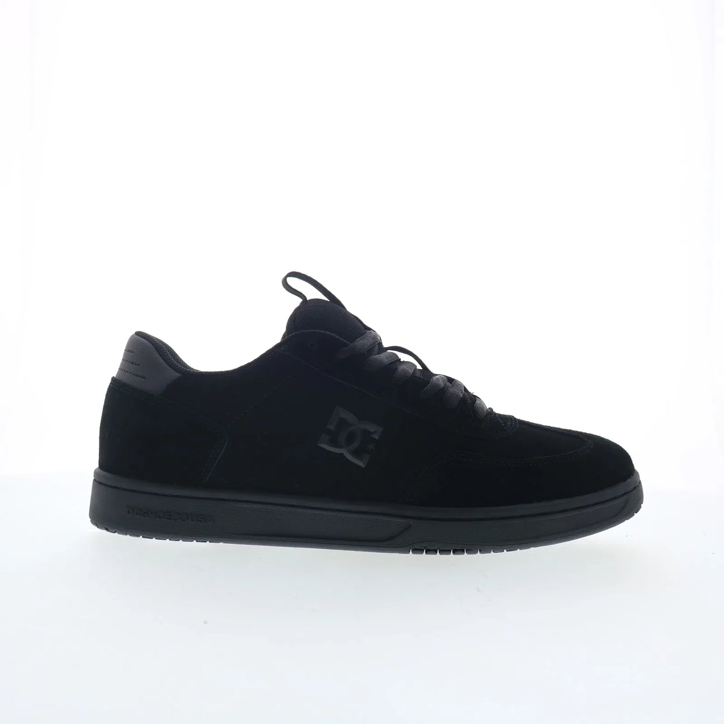 DC Astrix DC02261003-BLK Mens Black Nubuck Skate Inspired Sneakers Shoes
