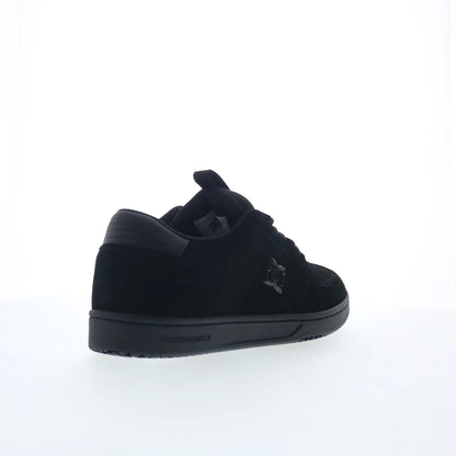 DC Astrix DC02261003-BLK Mens Black Nubuck Skate Inspired Sneakers Shoes