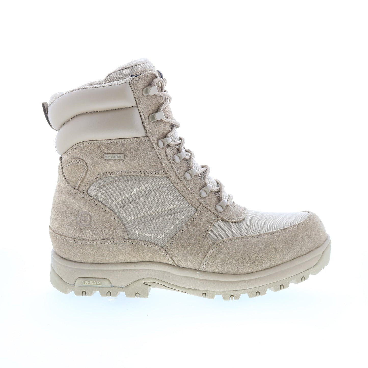 Dunham 8000 Works WP 8" Ubal Mens Beige Work & Safety Boots