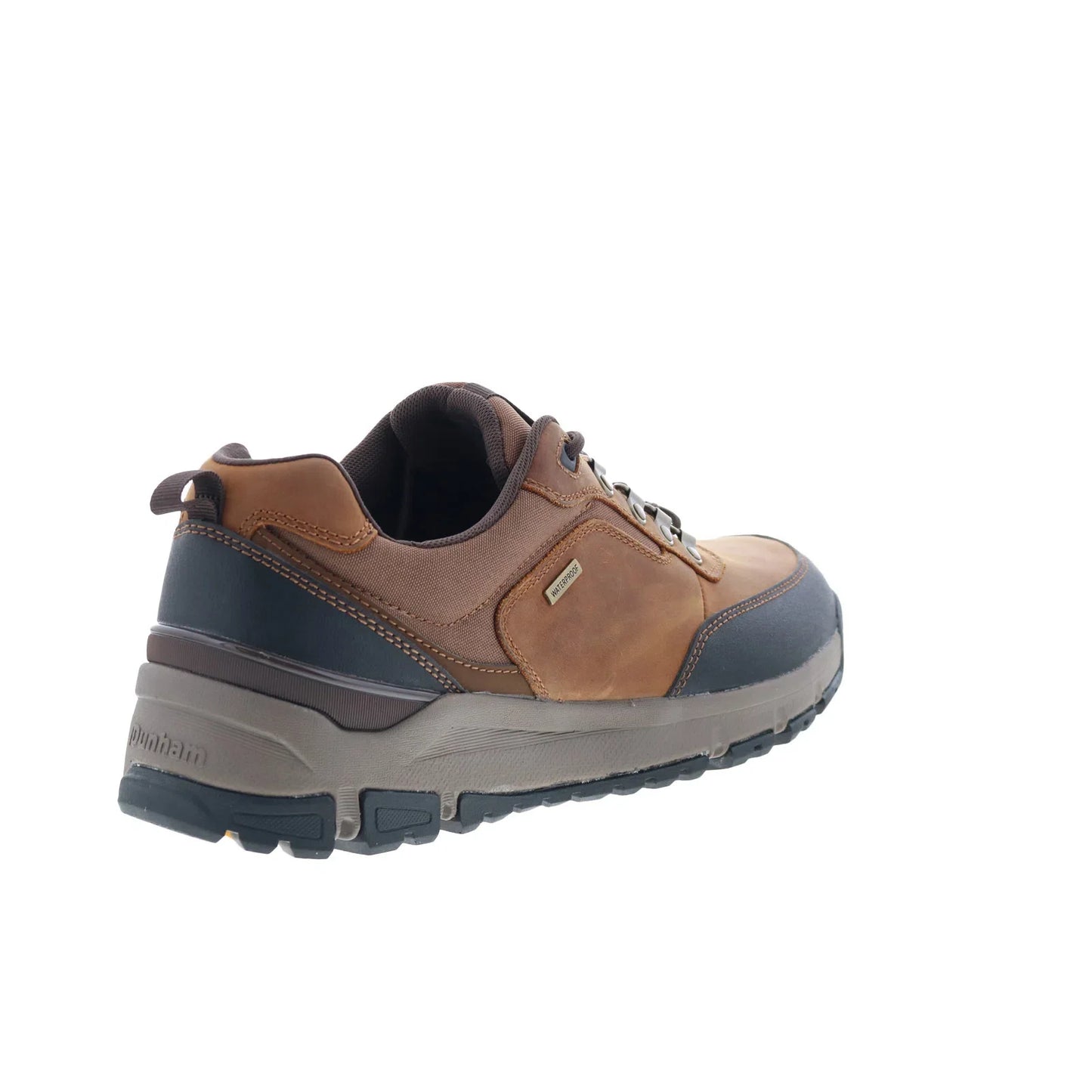 Dunham Alpine WP Lace Up Mens Brown Extra Wide 4E Lifestyle Sneakers Shoes