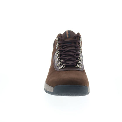 Dunham Alpine WP Lace Up Mid Mens Brown Extra Wide 4E Casual Dress Boots