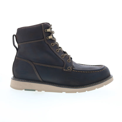 Dunham Brisco Waterproof Lace Up Mens Brown Extra Wide Casual Dress Boots
