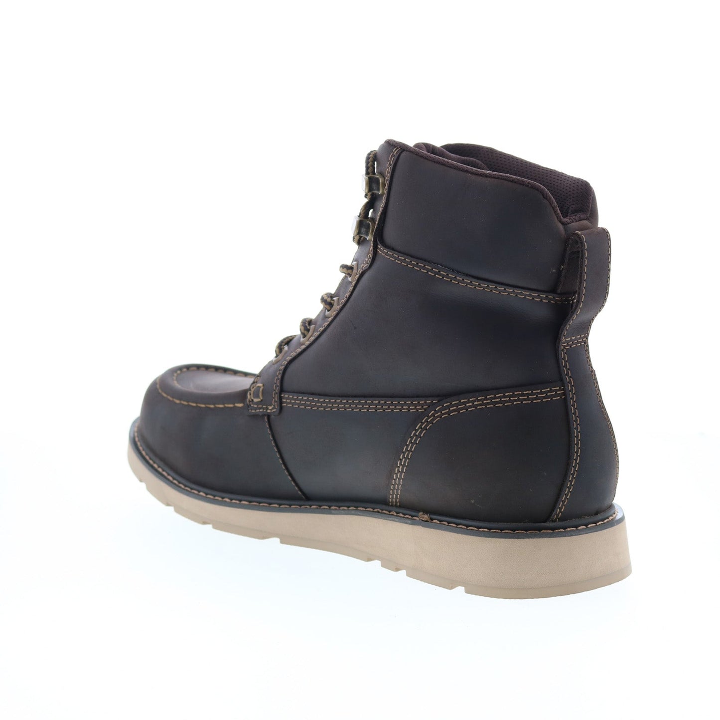 Dunham Brisco Waterproof Lace Up Mens Brown Extra Wide 4E Boots