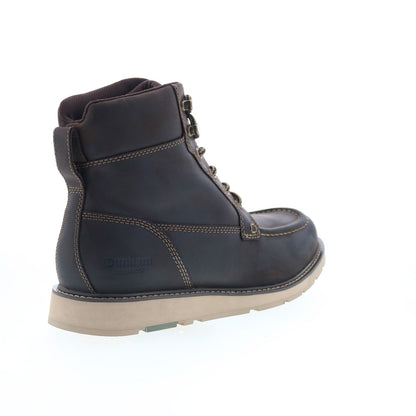 Dunham Brisco Waterproof Lace Up Mens Brown Extra Wide 4E Boots