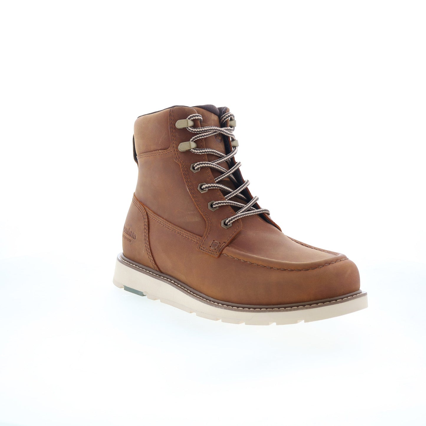 Dunham Brisco Waterproof Lace Up Mens Brown Extra Wide Casual Dress Boots