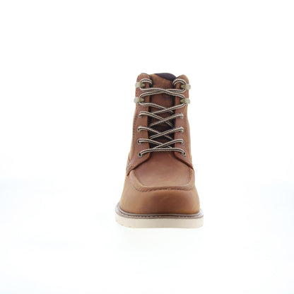 Dunham Brisco Waterproof Lace Up Mens Brown Extra Wide Casual Dress Boots
